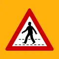 Κ-15Pedestrian crossing ahead