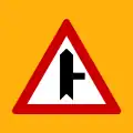 Κ-28δJunction with a side-road from the right