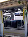 A Ma On Shan line train stopping at Wu Kai Sha station