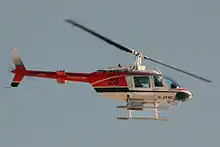 Transwest Air Bell 206B helicopter C-GCNC at Regina International Airport