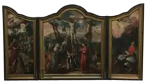 Jan van der Biest Triptych by Pieter Aertsen. Early 16th century