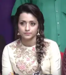 Trisha at World Children's Day Press Meet 2017