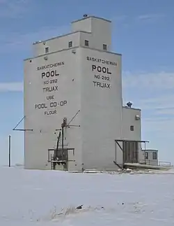 Grain elevator, built in 1964