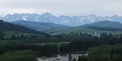 Trybsz, Tatras in the background