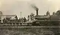 The station in 1918