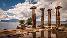 Temple of Athena, Assos in Turkey