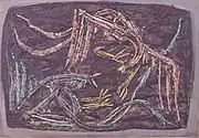 Tugye(fighting chickens, 1955)