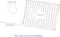 Plan of the cisterns