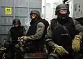 Turkish marines aboard USS&nbsp;Nassau stand by to conduct maritime interdiction operations, as part of exercise Phoenix Express 2007