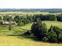 Landscape in Tveriai eldership