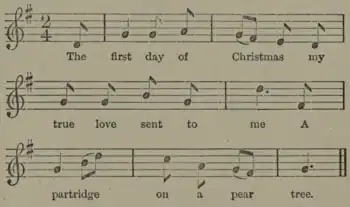 "[C]ollected by the late Mr. John Bell, of Gateshead, about eighty years ago" [i.e. around 1808] Play&nbsp;(help·info)