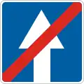 One-way street ends
