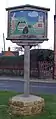 Signpost in Stathern