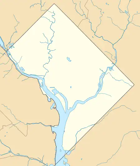 Lincoln Memorial is located in the District of Columbia