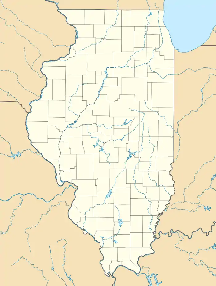 Mitchell Archaeological Site (Mitchell, Illinois) is located in Illinois