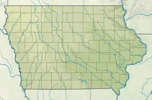 Hawkeye Point is located in Iowa