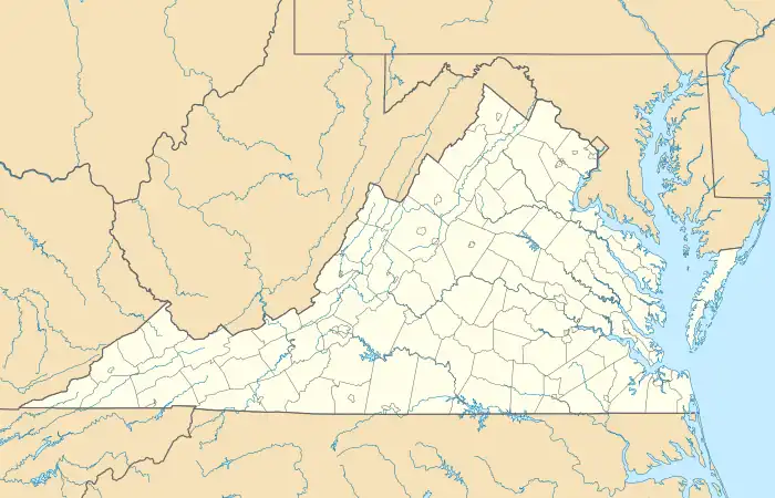 Map showing the location of Sandy Point State Forest