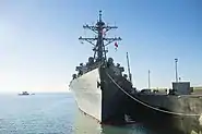 USS&nbsp;Ross Conducting Naval Operations