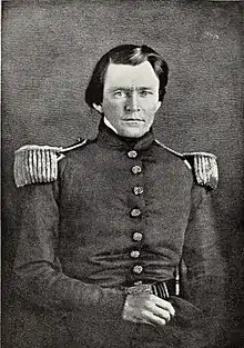  Engraving of young Grant in uniform