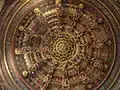 Ceiling of Jain temple inside the Jaisalmer Fort