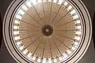 Underside of the dome