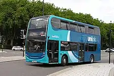 UniLink's second livery contracted under Bluestar, from 2013 to 2018.