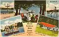 Postcard from c. 1930—1945 for Pine Lake Camp
