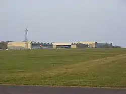 The airfield at former RAF Upavon during 2007.