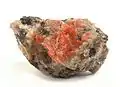 Uranpyrochlore, zircon collected from the MacDonald mine in Bancroft