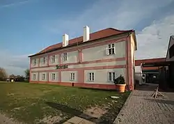 Front of building