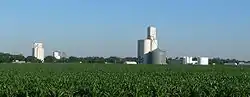 Utica seen from the southeast