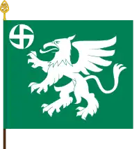 Flag of the Utti Jaeger Regiment of the Finnish Army