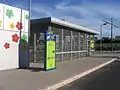Secured bicycle parking