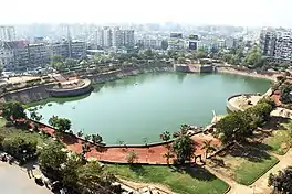 View of Vastrapur lake