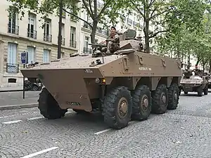 Véhicule blindé de combat d'infanterie.