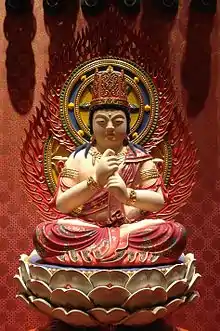 Vairocana at Buddha Tooth Relic Temple and Museum, Chinatown, Singapore