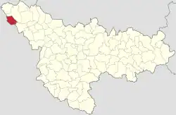 Location in Timiș County