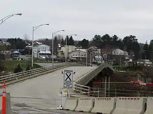 Van Buren's view from the Canada–US border