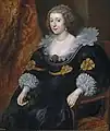 Countess Amalia of Solms-Braunfels, Mauritia Eleonora’s aunt. Portrait by Anthony van Dyck, 1631–1632. Museo Nacional del Prado, Madrid.