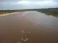 Vatrak river in the morning- rainy season