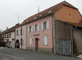 The town hall in Veckersviller