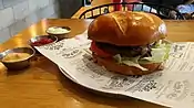 Vegan burger
