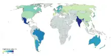 Vegetarians by country