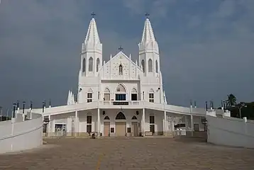 Velankanni Basilica - Extension - Front View