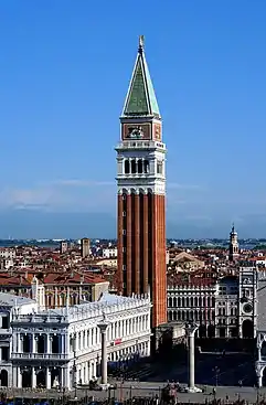 St Mark's Campanile, Venice.