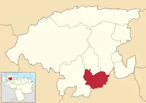 Location in Lara