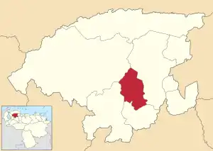 Location in Lara