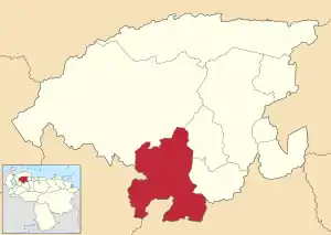 Location in Lara