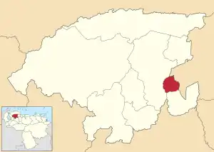Location in Lara