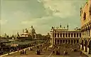 Venice. The Molo with Santa Maria della Salute